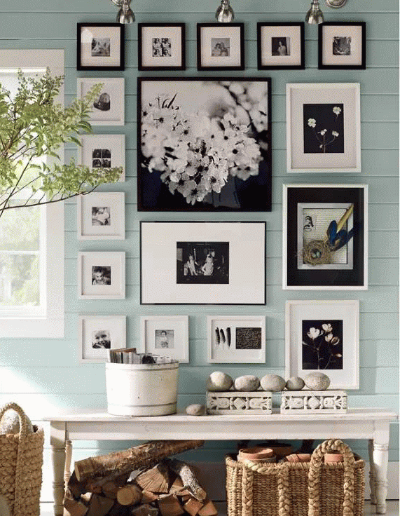 如何让家里的照片墙提升一个档次